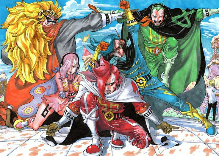One Piece: Xuất hiện trên ảnh bìa chap mới, gia đình của Sanji ...