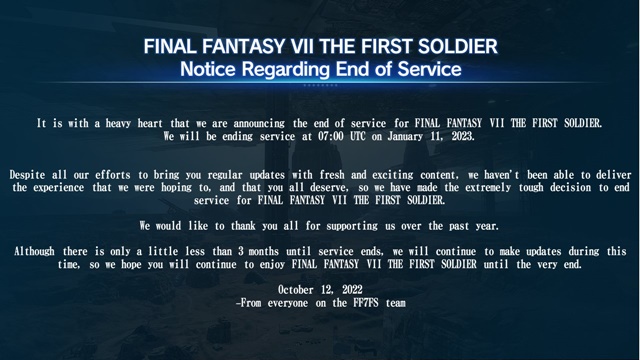 Thất bại với dự án game sinh tồn của Final Fantasy VII, Square Enix lên kế hoạch đóng cửa trong vài tháng tới - Ảnh 2.