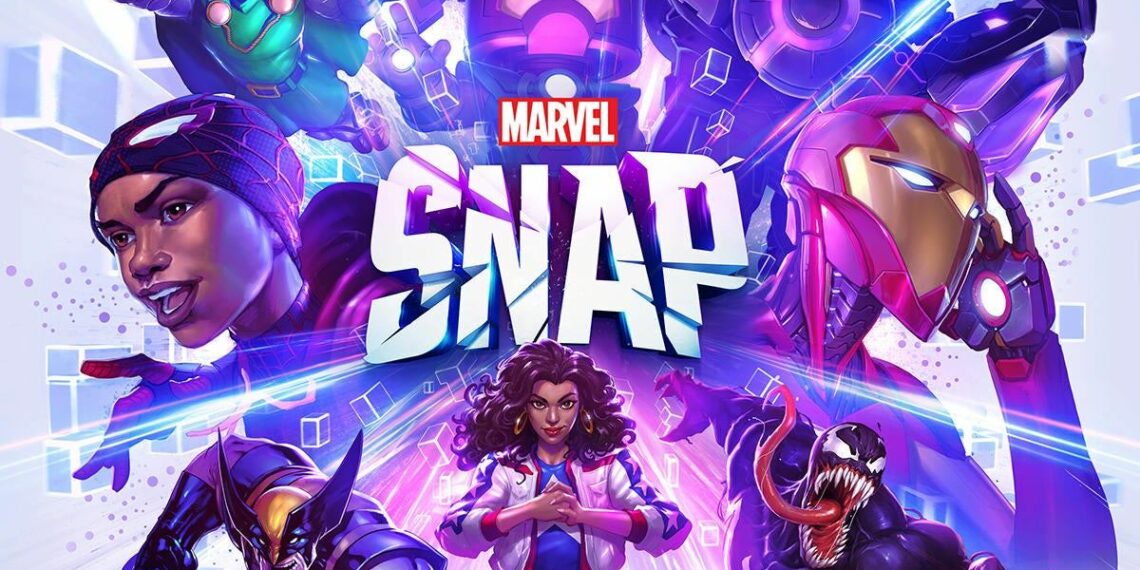 刚刚发布的Marvel Snap就霸占了排行榜，是下载量最多的手游——图1。