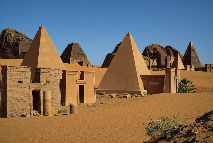 Bí mật ở sa mạc Sudan: Kim tự tháp của các vị vua Kushite - Ảnh 4.