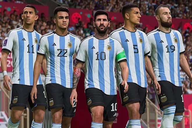 Game bóng đá FIFA 2023 dự đoán nhà vô địch World Cup 2022 là Argentina - Ảnh 2.