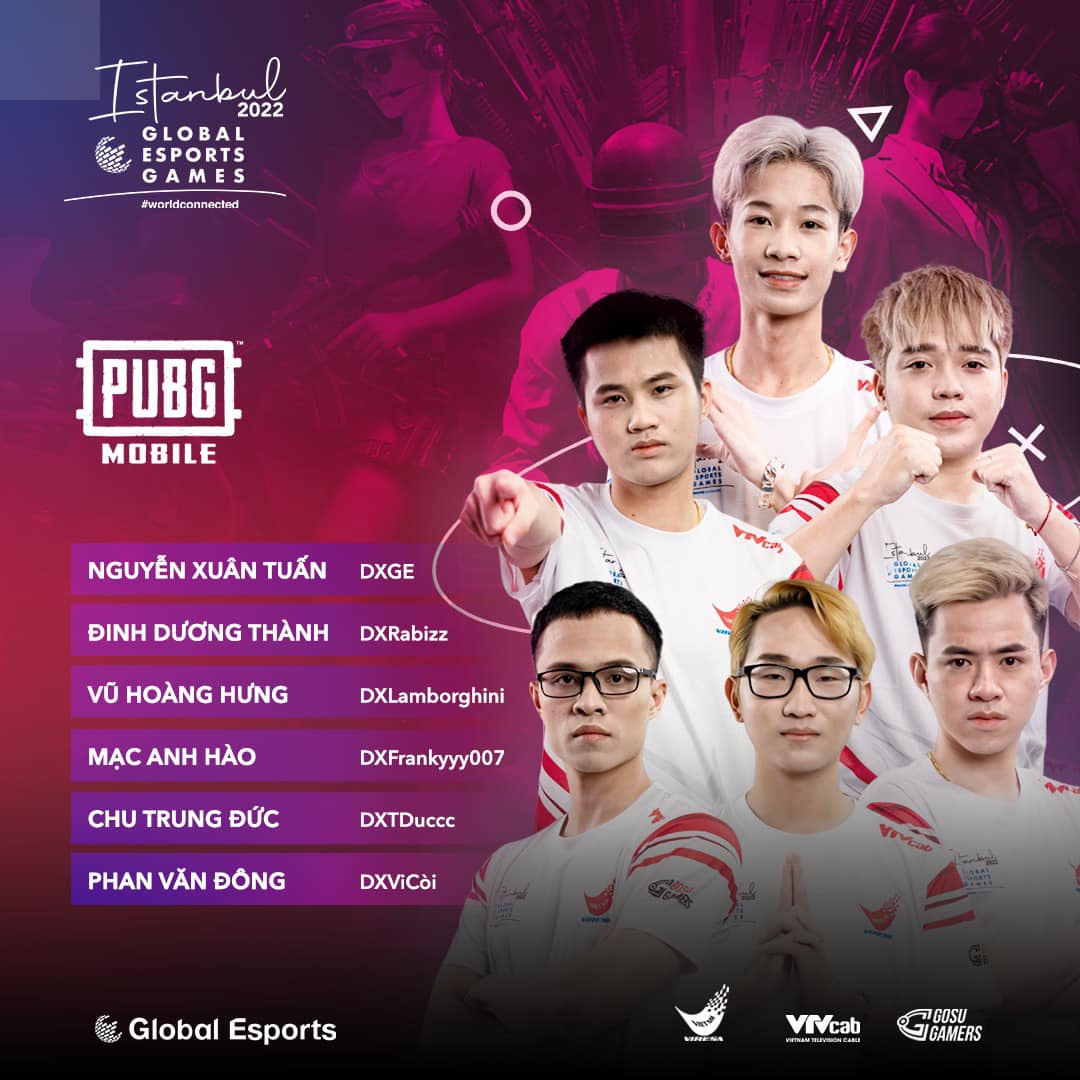 PUBG Mobile Vietnam team won gold at the GEG 2022 Global E-Sports Tournament - Photo 2.