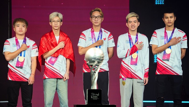 Đội tuyển PUBG Mobile Việt Nam giành HCV tại Giải đấu thể thao điện tử toàn cầu GEG 2022 - Ảnh 1.