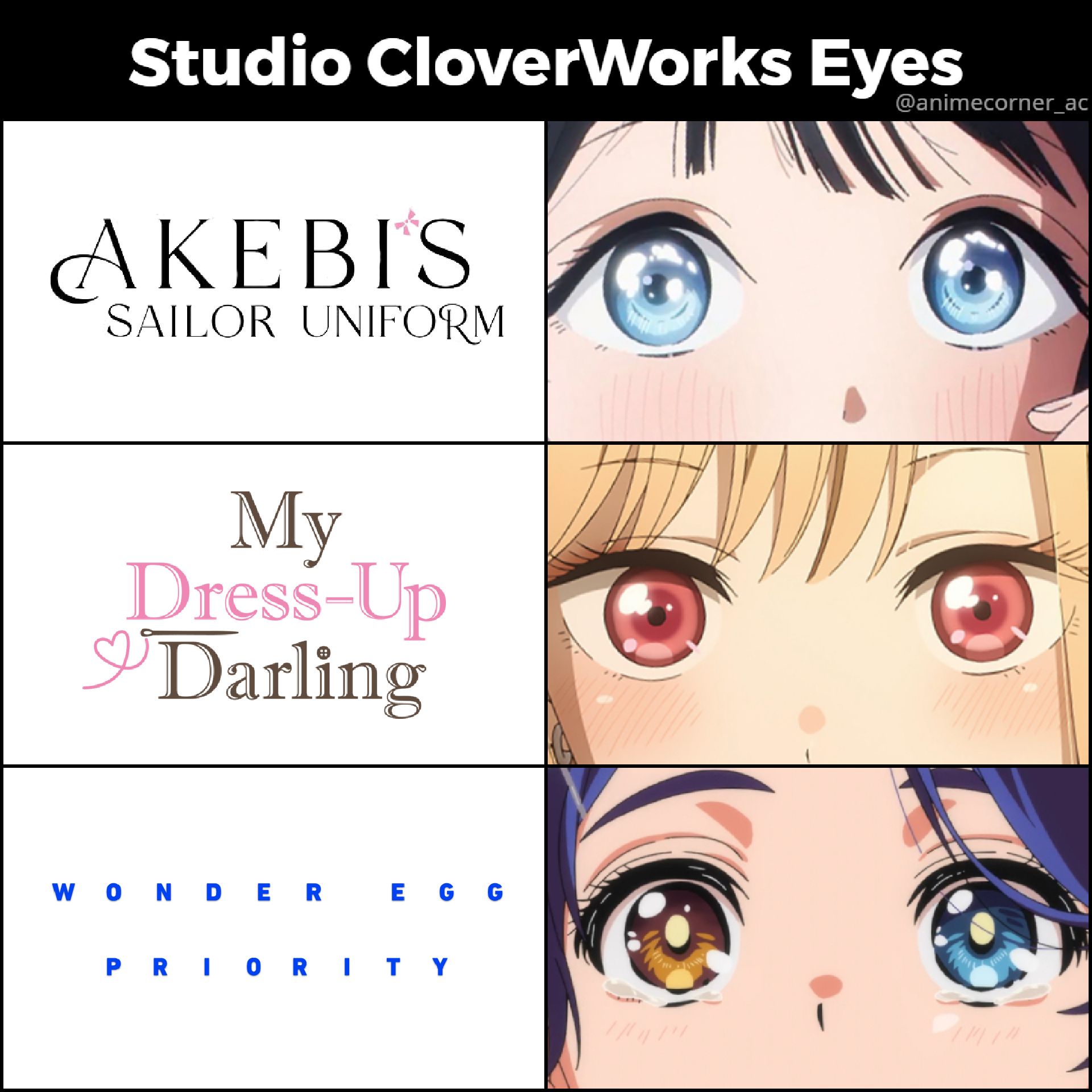 Top 10 Most Favorited Studios by Amount of Anime Rating Above 8.50 -  Dreaming Girl In Clover Works! (Credit to r/anime, link in the comments) :  r/SeishunButaYarou