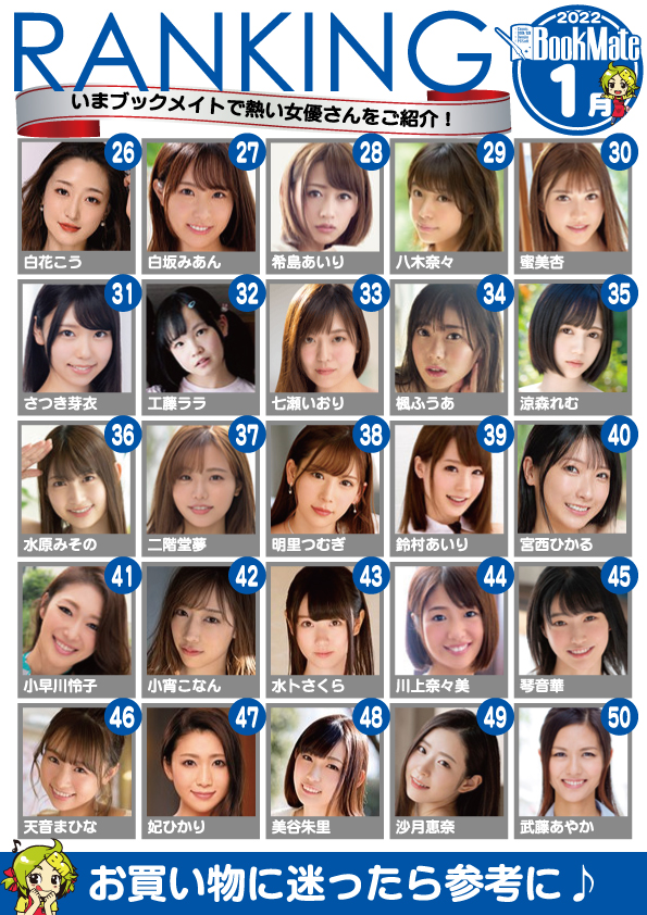 BXH diễn viên 18+ ăn khách 1/2022: Bị đàn em lấn lướt hoàn toàn, Yua Mikami chỉ về hạng 3 - Ảnh 3.