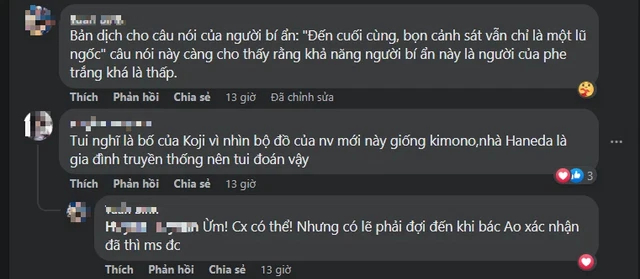 Conan chap 1090: Fan bàn tán xôn xao về người đàn ông được cho là ông trùm của Tổ Chức Áo Đen - Ảnh 3.