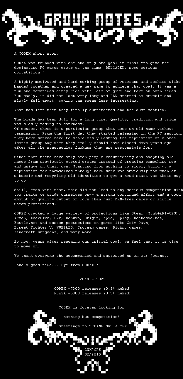 The world's most famous crack game group announced its retirement because of lack of motivation, still making the last blockbuster to thank gamers - Photo 3.