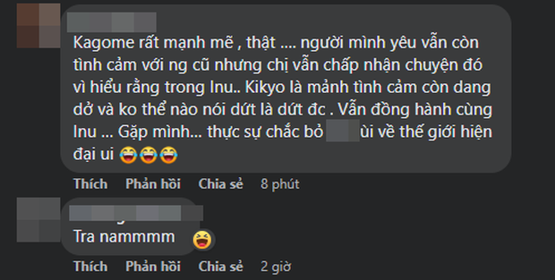 Fan Việt ném đá kịch liệt cặp đôi Inuyasha sau hơn 25 năm, nam chính bị ăn gạch không thương tiếc - Ảnh 5.