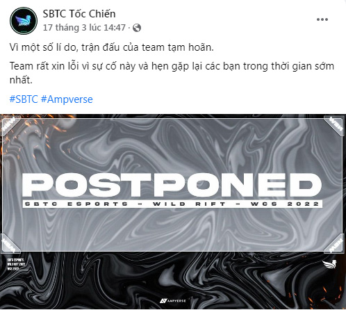 SBTC Tốc Chiến viết lý do bỏ thi đấu, fan thấy may mắn vì nếu đi SEA Games thì không còn chỗ để mà chui - Ảnh 1.