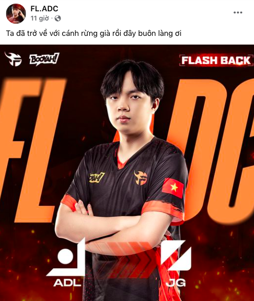 ADC trở lại vị trí sở trường, người hâm mộ Team Flash gửi gắm hy vọng vào “cựu binh” - Ảnh 1.