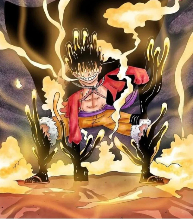 One Piece: Hình dạng và sức mạnh mới của Luffy sau khi được các fan lên màu đúng là đỉnh của chóp - Ảnh 2.