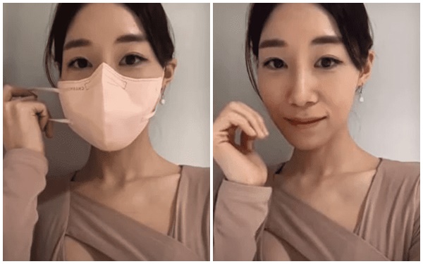 Dubbed a sexy goddess, the hot YouTuber shocked when she took off her mask to reveal her true face, and the number of views decreased without stopping - Photo 5.