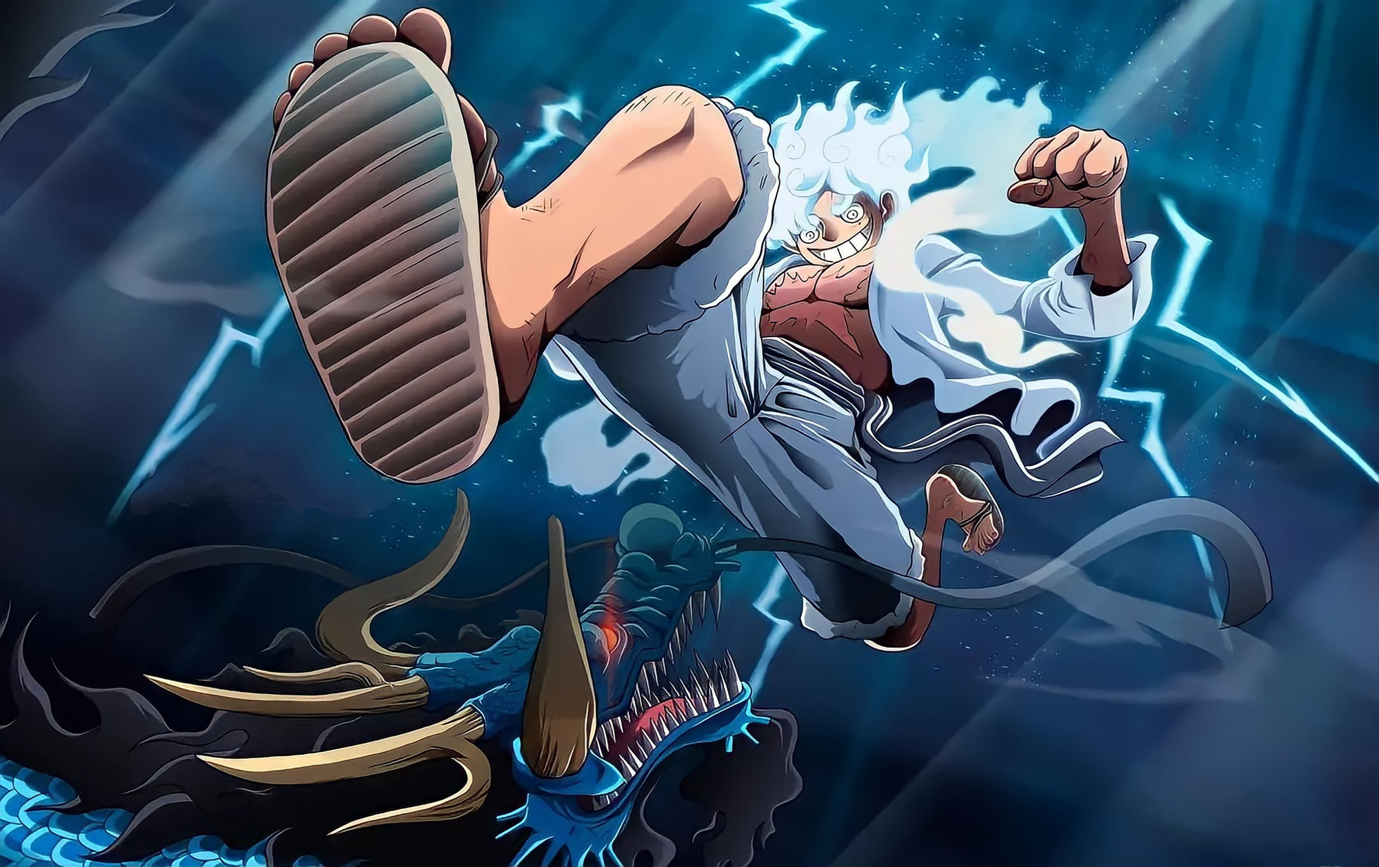 God Luffy là một nhân vật đầy quyền năng và đẳng cấp trong thế giới One Piece. Mãn nhãn với loạt ảnh \