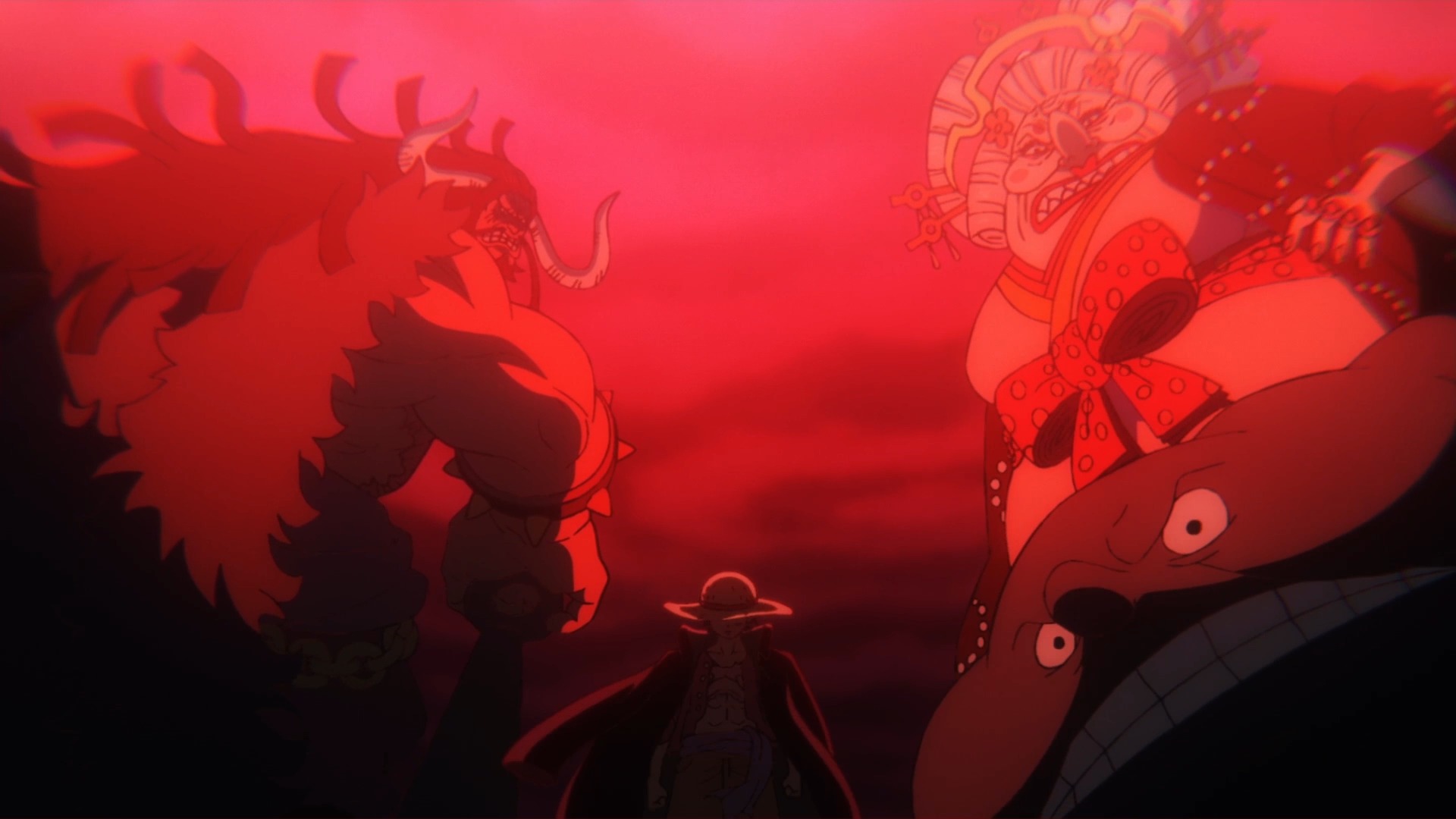 Xem ảnh Luffy đánh Kaido để chứng kiến sức mạnh phi thường của đội trưởng Mũ Rơm! Liệu anh ta có thể ngăn chặn được Kaido, kẻ thống trị đảo Onigashima? Đừng bỏ lỡ trận chiến kinh điển này!