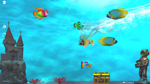 Biến màn hình máy tình thành bể cá ảo với Virtual Aquarium, miễn phí 100% - Ảnh 6.