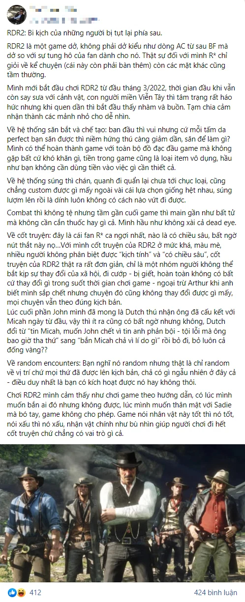 Severely criticizing the blockbuster blockbuster that is recognized by the whole world, considered a super bad game, Vietnamese gamers receive countless bricks and stones - Photo 4.