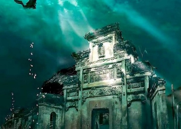  Khám phá Atlantis Phương Đông: Thành phố cổ nằm sâu dưới lòng hồ, có niên đại 1300 năm và kiến trúc kì vĩ khiến nhiều người phải nổi da gà - Ảnh 2.