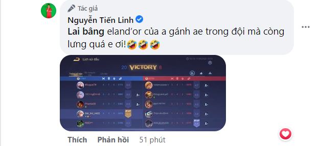 Tiến Linh là game thủ Liên Quân hardcore, tiết lộ nick ingame với KDA cực căng, tướng tủ giống 1 idol SGP - Ảnh 3.