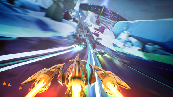 Race a spaceship around the solar system with the free game Redout - Photo 1.