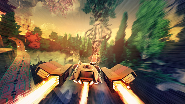 Race a spaceship around the solar system with the free game Redout - Photo 2.