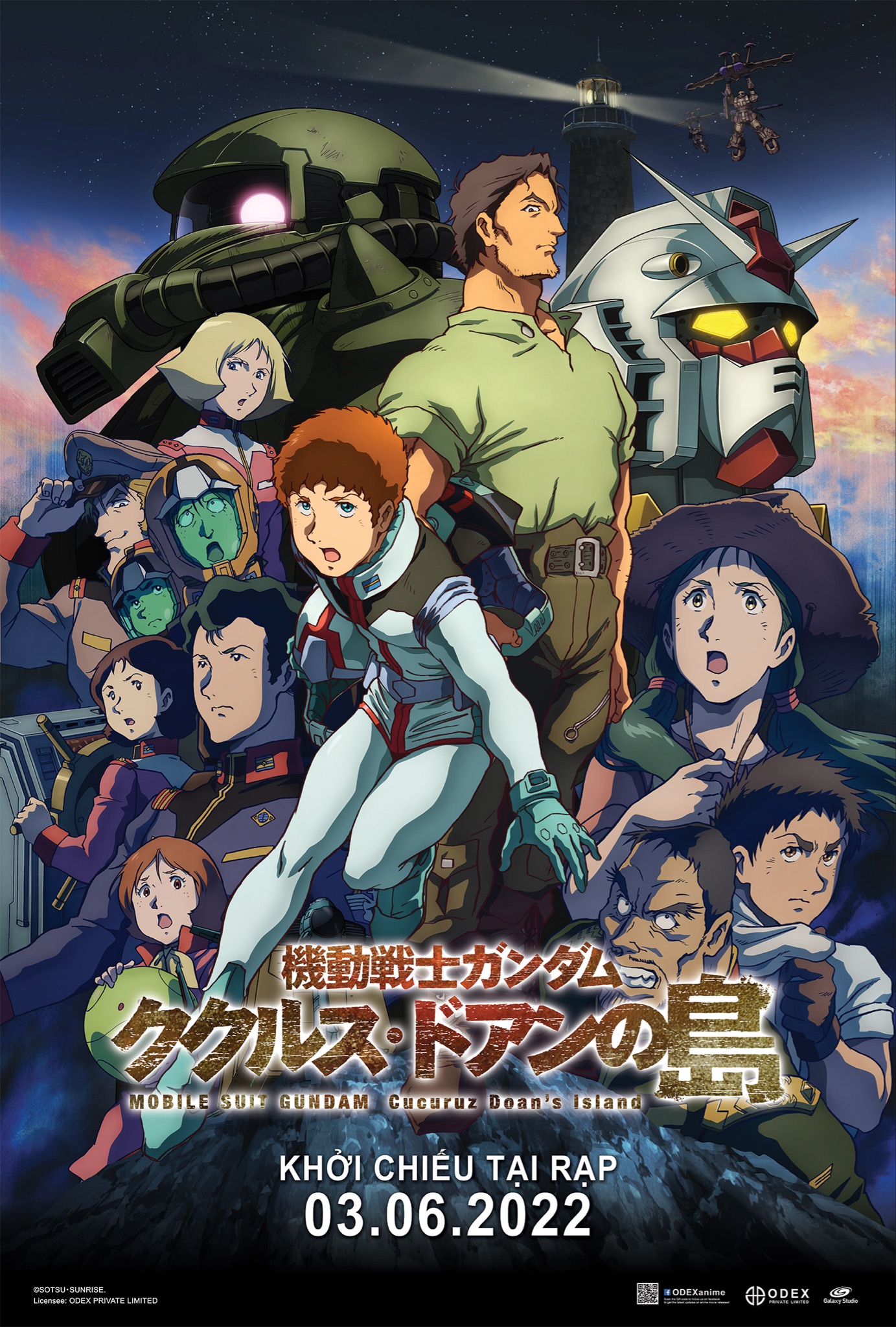 Điểm nổi bật của Mobile Suit Gundam: Cucuruz Doan's Island