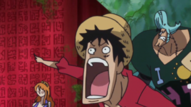 Ridiculous moments of One Piece characters when suddenly pause is pressed - Photo 1.