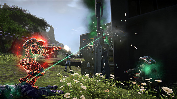 PlanetSide 2, a great free game, allows you to join the arena with hundreds of other gamers - Photo 2.