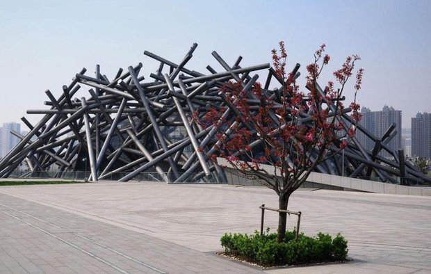  Công trình xấu nhất Trung Quốc: Được ví là phiên bản lỗi của sân vận động Tổ chim Bắc Kinh, vẻ đẹp nghệ thuật ít ai hiểu nổi - Ảnh 8.