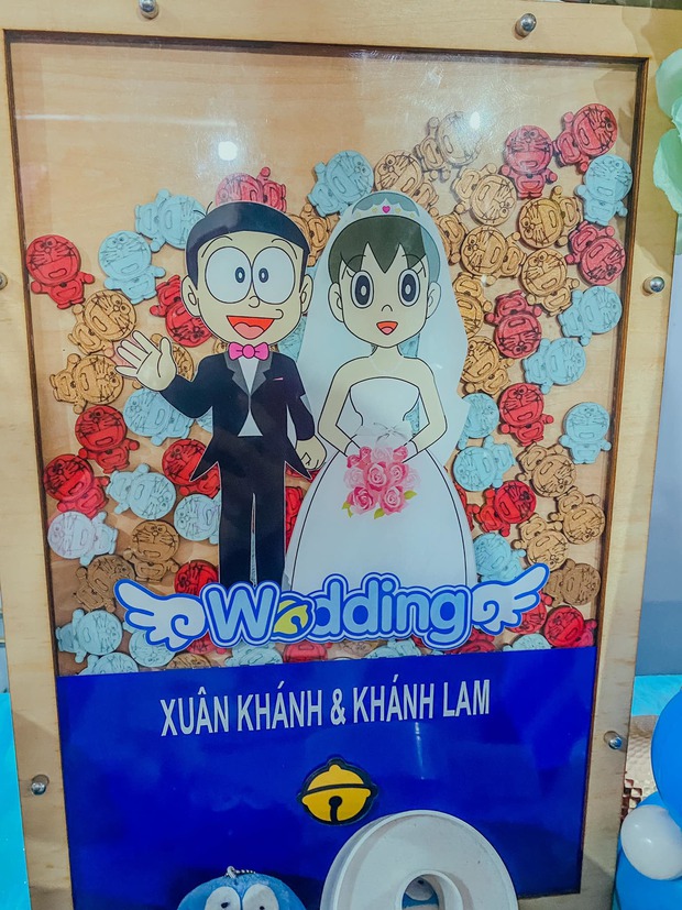 Đám cưới đặc biệt của cặp đôi fan cuồng truyện tranh Doraemon - Ảnh 21.