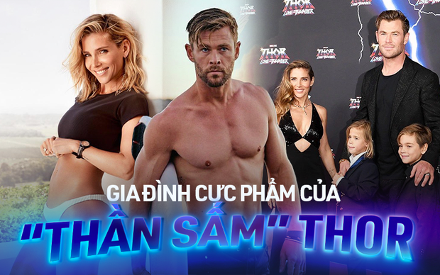 Nhan sắc nhà Chris Hemsworth: Bố quyến rũ nhất hành tinh, cả mẹ lẫn con đều đẹp thế này bảo sao rủ nhau vào hết Thor 4 - Ảnh 1.