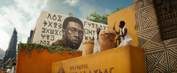 Lý giải ý nghĩa bức bích họa trong trailer Black Panther 2: Lời tri ân xúc động dành cho Báo Đen Chadwick Boseman - Ảnh 2.