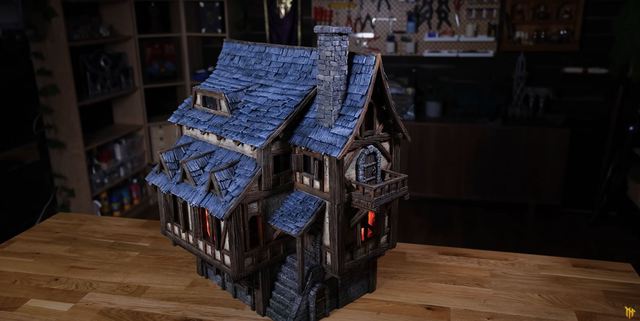  YouTuber xây mô hình ngôi nhà Trung Cổ để làm thùng máy tính, vừa đẹp mắt vừa thông thoáng, không lo quá tải nhiệt - Ảnh 2.
