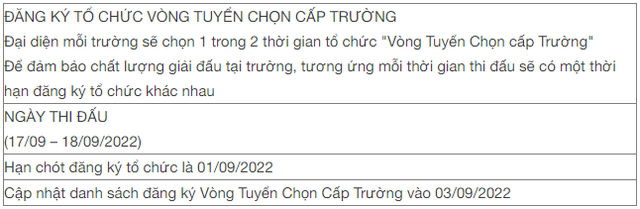 การแข่งขัน FIFA Online 4 ที่ใหญ่ที่สุดสำหรับนักเรียนเวียดนามกำลังจะเริ่มต้น - ภาพที่ 7