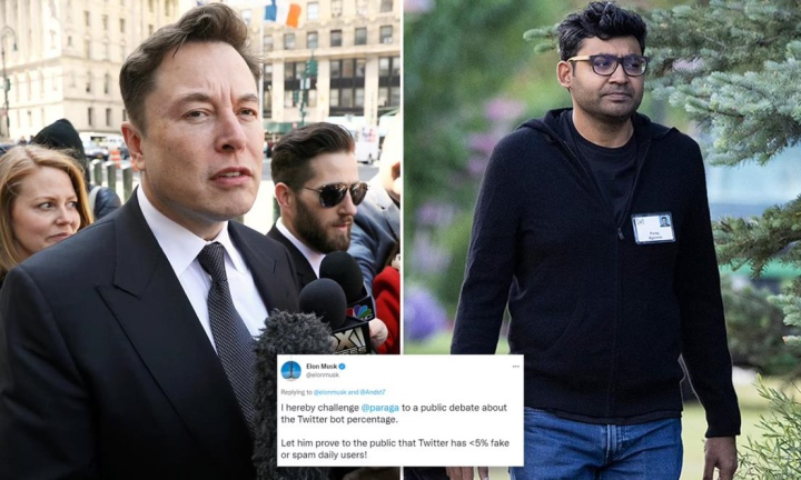 Tỷ phú Elon Musk sẵn sàng tranh cãi với CEO Twitter về tài khoản ảo - Ảnh 1.