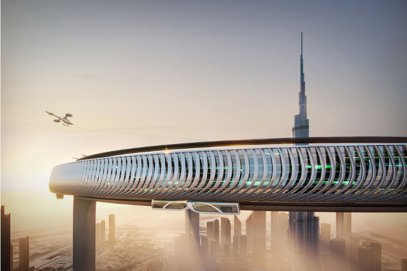 Tham vọng của các kiến trúc sư Dubai: Xây vòng tròn 'siêu khủng' bao quanh tòa nhà cao nhất thế giới - Ảnh 2.