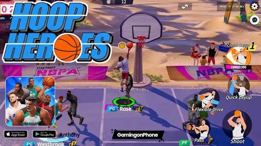 Tựa game mô phỏng bóng rổ Hoop Heroes mở thử nghiệm giới hạn trên Android - Ảnh 2.