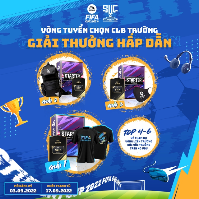 Mở đăng ký giải FIFA Online 4 Student Cup 2022 - Ảnh 5.