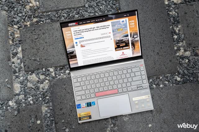 Ngắm laptop Asus Zenbook 14X OLED Space Edition: Màn hình đẹp, cấu hình cao, nhiều chi tiết thiết kế độc đáo - Ảnh 6.