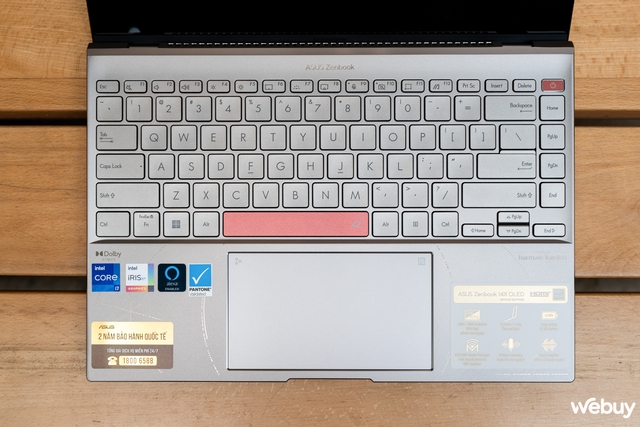 Ngắm laptop Asus Zenbook 14X OLED Space Edition: Màn hình đẹp, cấu hình cao, nhiều chi tiết thiết kế độc đáo - Ảnh 7.