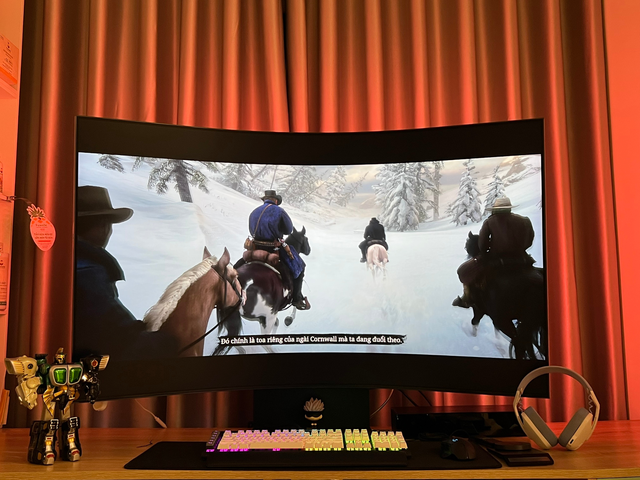 Trải nghiệm Samsung Odyssey Ark: Ấn tượng trước màn hình gaming 55 inch - Ảnh 6.