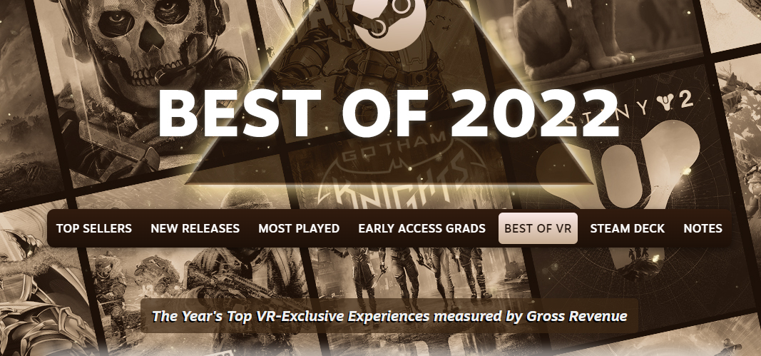 Tổng kết năm 2022, Steam xếp hạng và vinh danh nhiều tựa game - Ảnh 1.