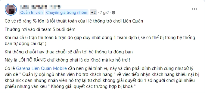 Đầu năm mới, game thủ đã ‘kêu khóc’ vì cách xử lý của Liên Quân Base64-1675069721346153146395-1675071646015-167507164609684520729