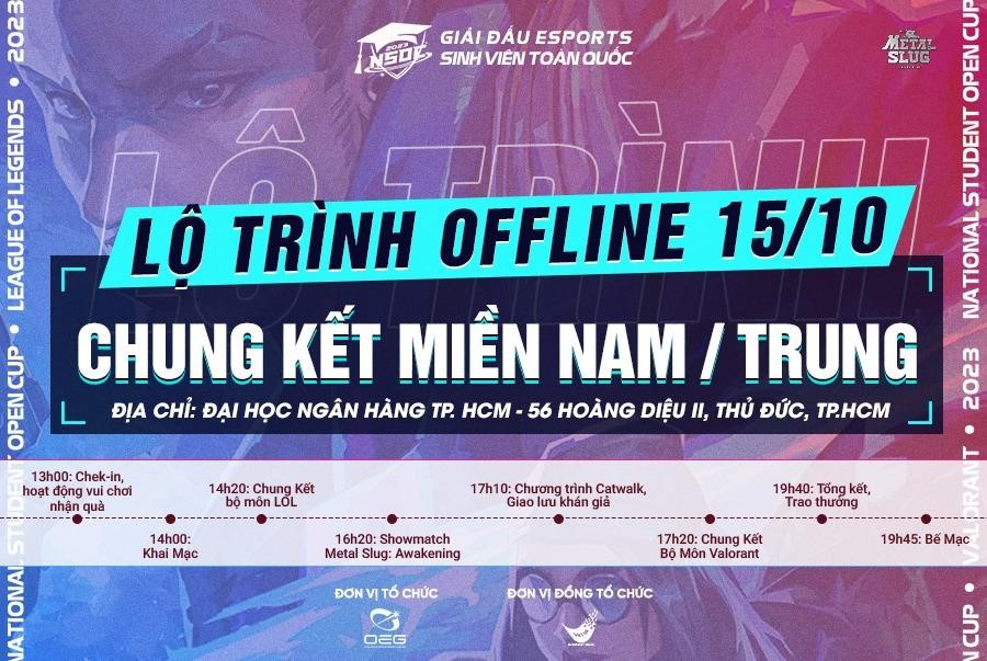 Sangtraan, Theanh96 góp mặt tại Offline chung kết miền của National Student Open Cup 2023 - Sự kiện Esports có quy mô tới 1000 người - Ảnh 3.