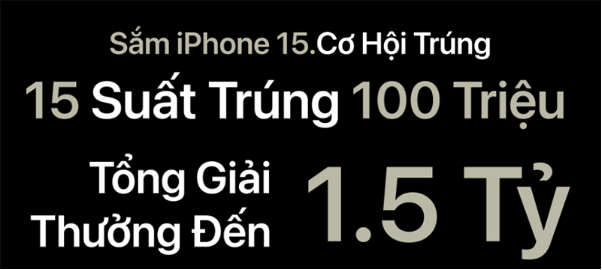 TopZone tung hàng loạt ưu đãi khủng dành cho Apple Fan khi mua iPhone 15 - Ảnh 1.