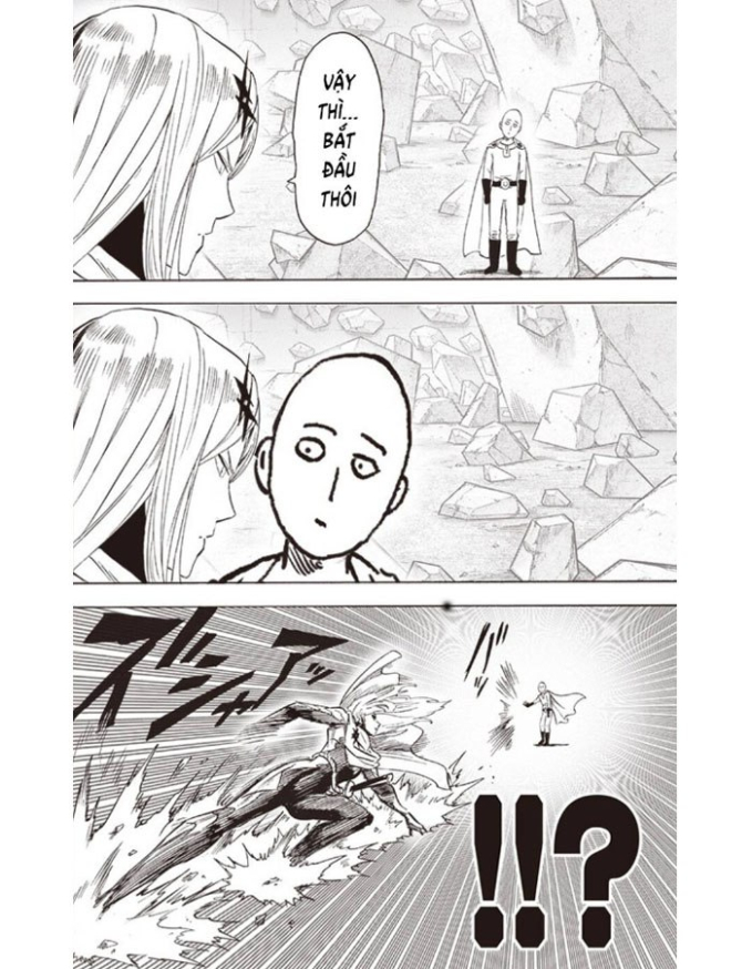 Saitama bất ngờ phá vỡ bức tường thứ tư trong manga One Punch Man theo đúng nghĩa đen   - Ảnh 3.