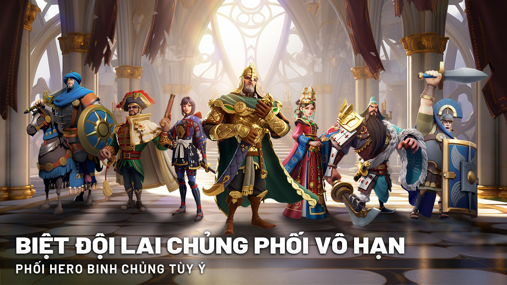 Era of Conquest chính thức ra mắt ngày 27/10! Gương mặt đại diện Benedict Cumberbatch thống lĩnh đại quân - Ảnh 3.