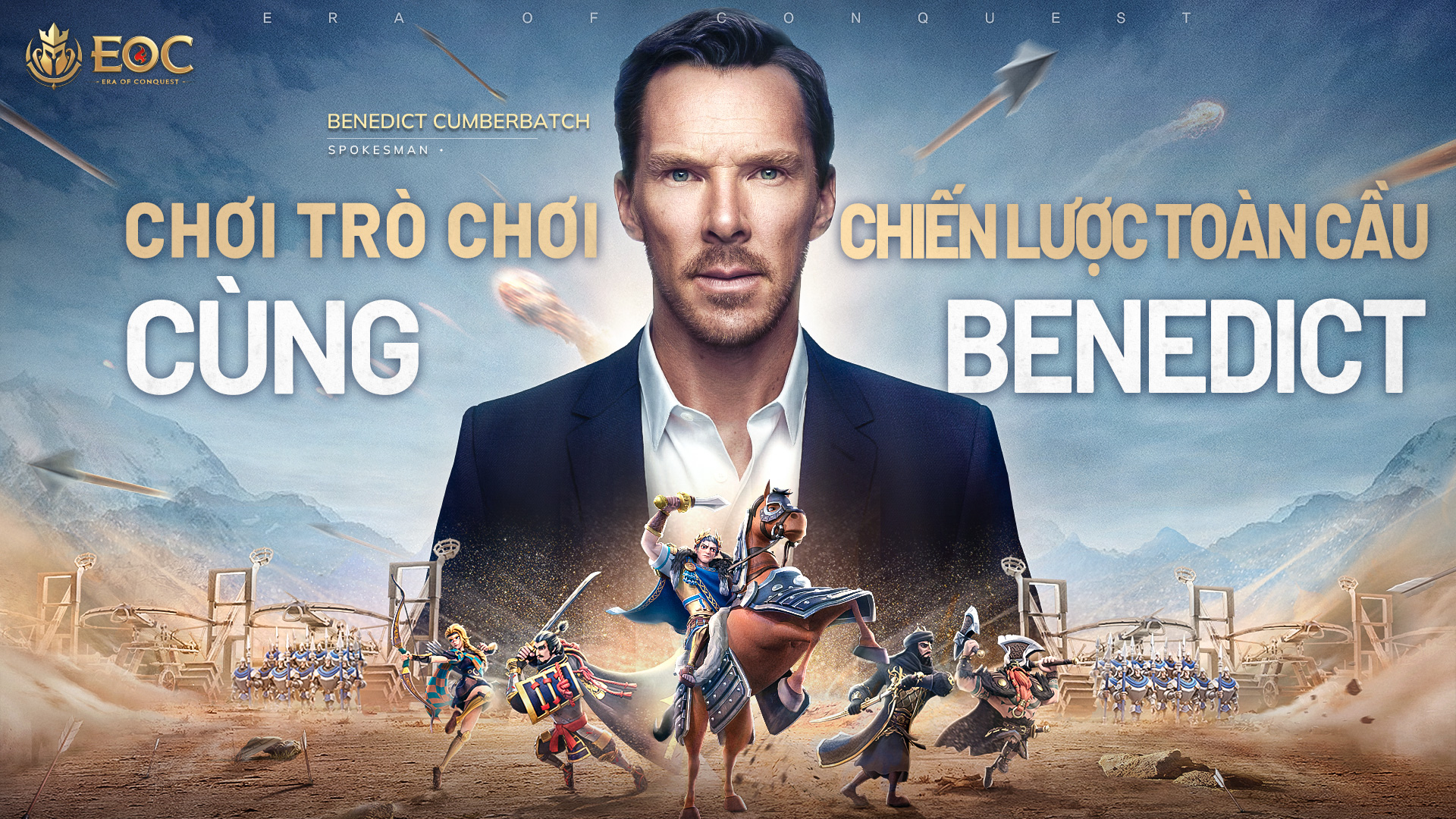 Era of Conquest chính thức ra mắt ngày 27/10! Gương mặt đại diện Benedict Cumberbatch thống lĩnh đại quân - Ảnh 6.