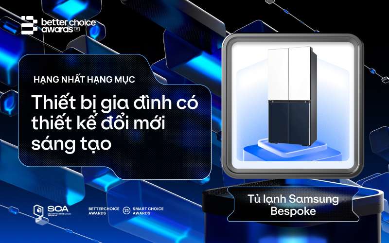 Better Choice Awards 2023: Samsung thắng đậm với 2 hạng mục Thiết bị gia đình - Ảnh 1.