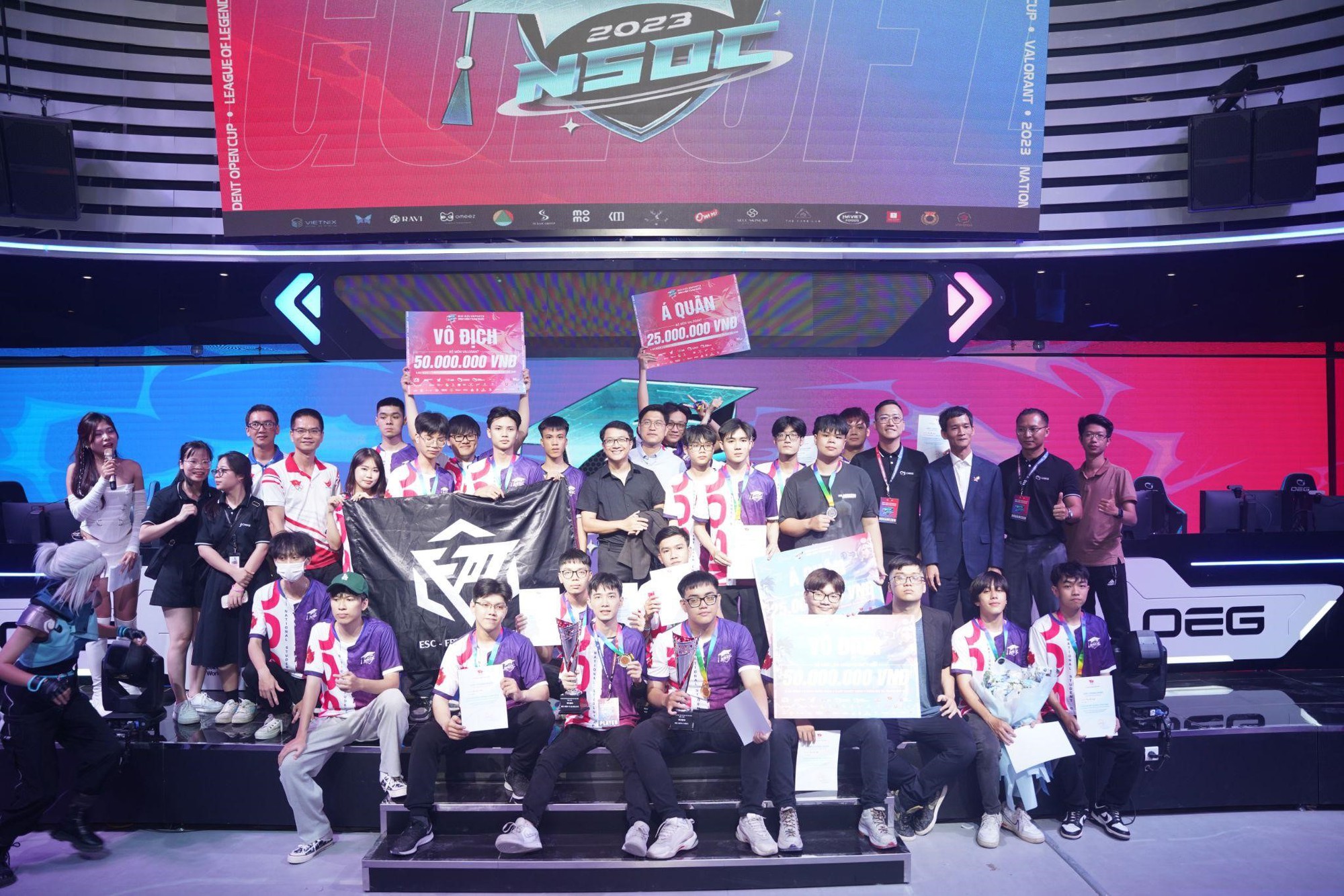 NSOC 2023 National Finals explode at the most modern Esports arena in Vietnam - Photo 20.