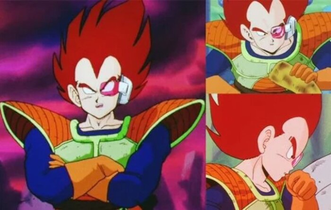 Dragon Ball Z: Lý do thực sự khiến Vegeta xuất hiện với mái tóc màu đỏ trong anime   - Ảnh 2.